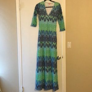 Summer maxi woven dress